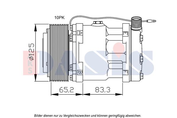 AKS DASIS Kompressori, ilmastointilaite 852165N